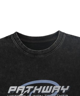 WEGO ヴィンテージウォッシュグラフィックショートT 柄8