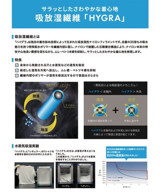 23区GOLF 【WOMEN】「HYGRA」幾何柄清涼カットソー オレンジ系5