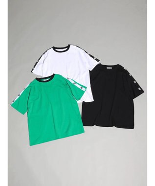 Green Parks ＥＧＯＩＳＴ　袖ロゴラインプルオーバー Green