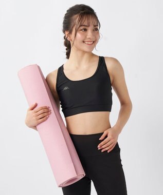 OP／FILA 【Kappa】Yバックスポーツブラ ブラック