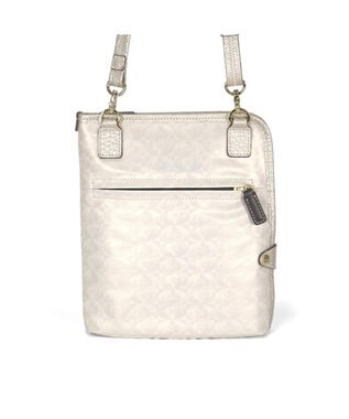 PELLE BORSA 縦型ポシェット Alive アライブ 4437 シャンパンゴールド