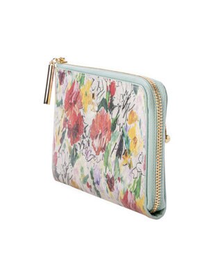 LANVIN en Bleu アクアレル Lファスナー長財布 マルチ