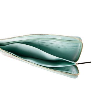 LANVIN en Bleu アクアレル Lファスナー長財布 マルチ