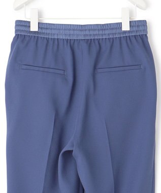 ICB 【新色追加・接触冷感・UVケア・速乾・洗える】FluidBackSatin ドロストパンツ ブルーベリー系