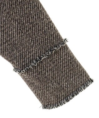 CRAFT STANDARD BOUTIQUE ツイードフリンジジャケット Mocha