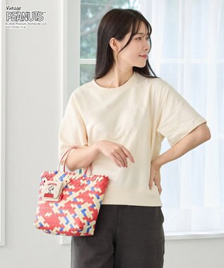 ROOTOTE 8510【ルートート】スヌーピー IP.デリバスケット.ピーナッツ-1G 02：ドッグハウス