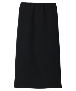 AMERICAN HOLIC クレープジョーゼットタイトスカート Black