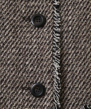 CRAFT STANDARD BOUTIQUE ツイードフリンジジャケット Mocha