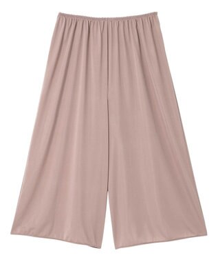 AMPHI キュロットペチコート 吸汗速乾性 アウターにひびきにくい シンプル ランジェリー 65cm丈 HFF123 アンフィ／ワコール