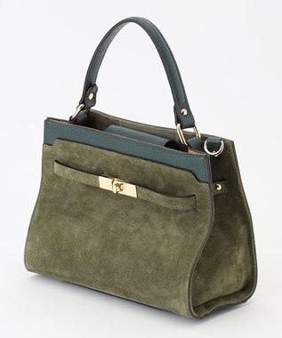 23区 【CLASSY.12月号掲載】RAFFINATA ショルダー バッグ カーキ系