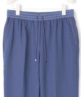 ICB 【新色追加・接触冷感・UVケア・速乾・洗える】FluidBackSatin ドロストパンツ ブルーベリー系