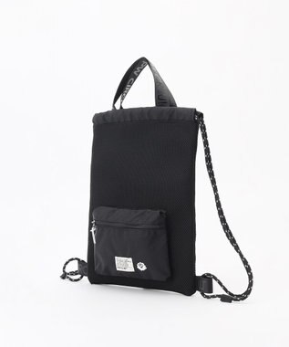 PW CIRCULUS 【UNISEX】ナップサック ゴルフ ブラック系
