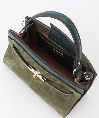 23区 【CLASSY.12月号掲載】RAFFINATA ショルダー バッグ カーキ系
