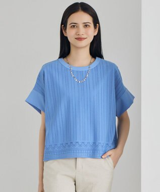 自由区 S 【カタログ掲載・2点SET】レースエッジ プルオーバー