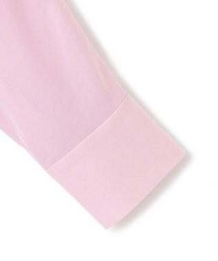 ICB L 【洗える】トリアセコットンシアー ドルマンスリーブシャツ シャーベットピンク系