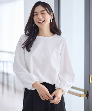 ANY L ポコポコバルーン袖ブラウス