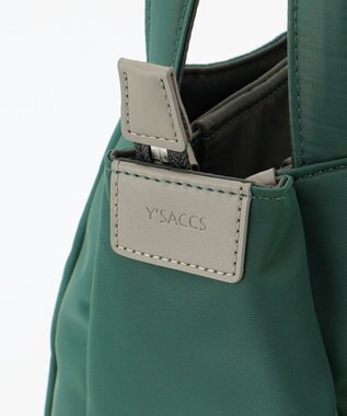 Y'SACCS 【ムック本掲載】ナイロンボンディングトート　Sサイズ グリーン