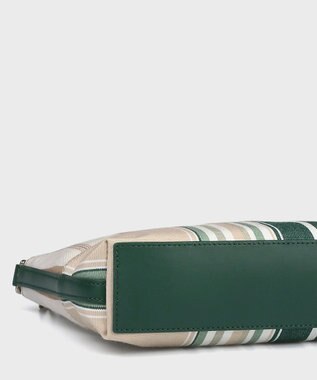 Paul Smith ウーブンストライプ ミニショルダーバッグ グリーン