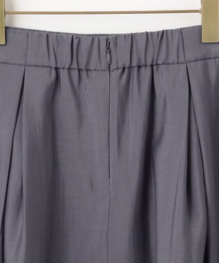 組曲 ラメオーガンジー スカート グレー系