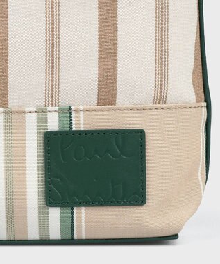 Paul Smith ウーブンストライプ ミニショルダーバッグ グリーン