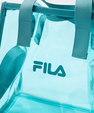 OP／FILA 【FILA】PVCロゴ2WAYバッグ ライトグリーン