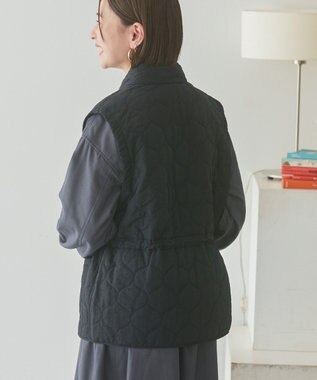 AMERICAN HOLIC ドロストキルティングベスト Black