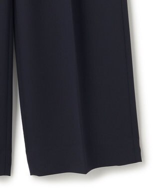 ICB 【2WAY・WEB限定・洗える】シルフィルダブルクロス サスペンダーパンツ ネイビー系