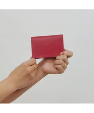 UNBILLION perche 牛革カラーコンビカードケース