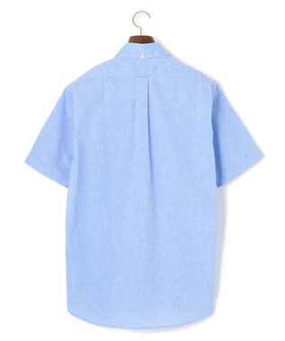 J.PRESS MEN 【WEB・一部店舗限定】コットンリネン シャツ/B.D ネイビー系