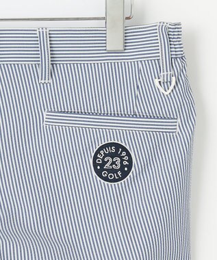 23区GOLF 【MEN】ストライプ柄 ショートパンツ ブルー系2