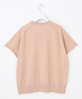 自由区 【洗える】コットンループバックスウェット ニット ローズ