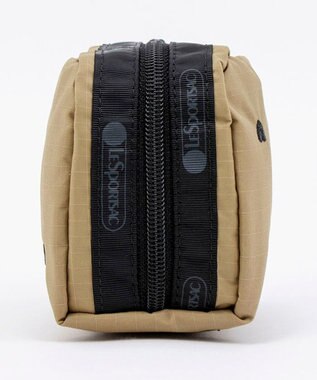 LeSportsac RECTANGULAR COSMETIC/モカブラックハートエンブロイダリー モカブラックハートエンブロイダリー