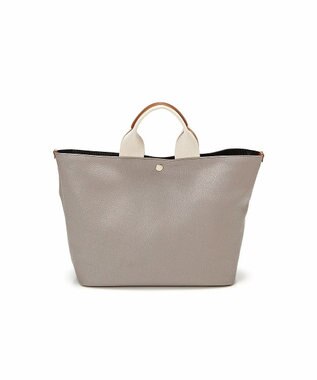 TOPKAPI 【Breath TOPKAPI】SCOTCH GRAIN スコッチグレイン プレーン トートバッグ L ライトグレー