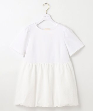 【洗える】コンビネーションペプラム チュニック