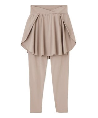 San-ai Resort（三愛水着楽園） 【水陸両用】　スカート付きレギンスM・L　【Reir（レイール）】 ベージュ