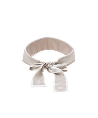 DAKS DAKS GOLF リボンサンバイザー パーチメント