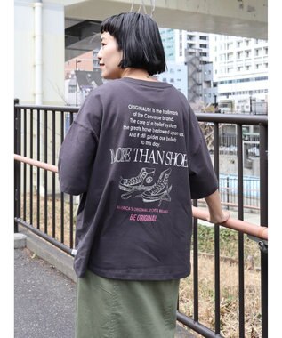 AMERICAN HOLIC ロゴカットプルオーバー／ＣＯＮＶＥＲＳＥ Charcoal Gray