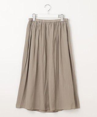 J.PRESS LADIES 【洗える】 Dyed Dechine Air Flow スカート ブラウン系