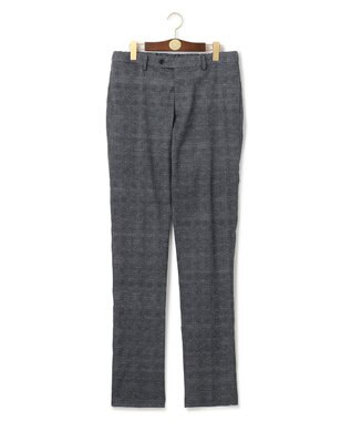 J.PRESS MEN 感動！？上品な見た目に着心地抜群なセットアップ【MECHANICAL】【超軽量 / 清涼感 / 洗える】ハイパワーストレッチ リネンルックパンツ グレー系