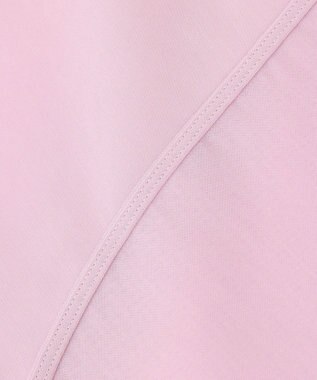 ICB L 【洗える】トリアセコットンシアー ドルマンスリーブシャツ シャーベットピンク系