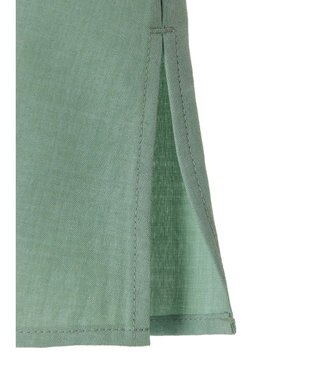 Green Parks 接触冷感　開襟シャツ Green