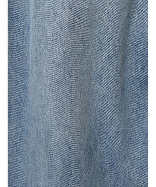 earth music&ecology タックホックデニムパンツ Light Indigo