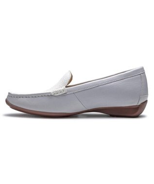 REGAL FOOT COMMUNITY 【リーガルレディース】F09R フラットシューズ グレーアイボリー