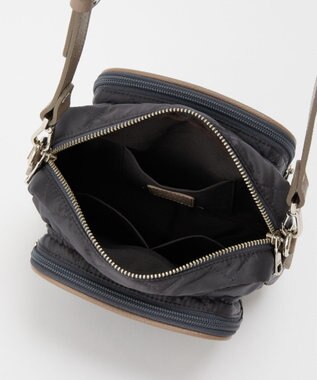 russet 【2025AW新作】キルティングスクエアショルダーバッグ(SF-257) Charcoal