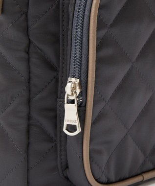 russet 【2025AW新作】キルティングスクエアショルダーバッグ(SF-257) Charcoal