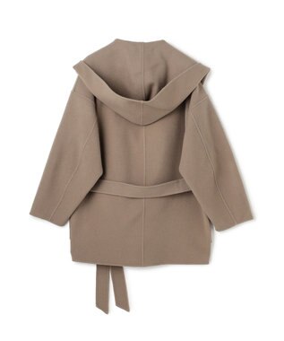 uncrave メルトンリバー フーデットコート トープ