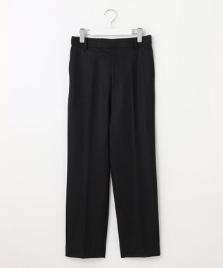 23区 【CLASSY.1月号掲載】ウールミルドストレッチ テーパードパンツ ブラック