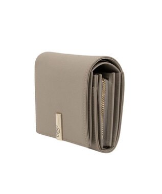 CLATHAS エクセ 二つ折り財布 ベージュ