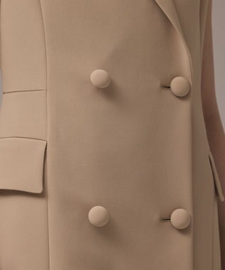 GRACE CONTINENTAL テーラードワンピース ベージュ