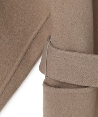 uncrave メルトンリバー フーデットコート トープ